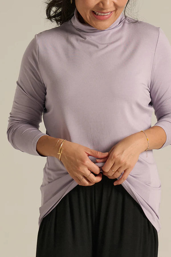 Bamboo Maternity Turtle Neck