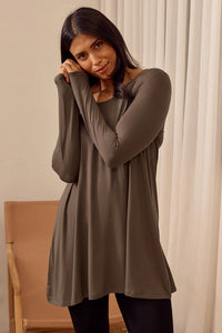 Leanne Bamboo Maternity Tunic