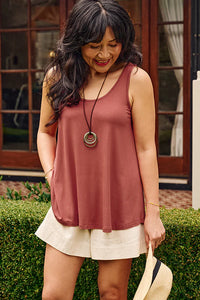 Relaxed Bamboo Maternity Singlet
