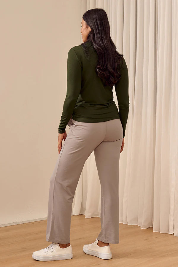 Bamboo Maternity Turtle Neck