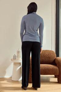 Bamboo Maternity Turtle Neck