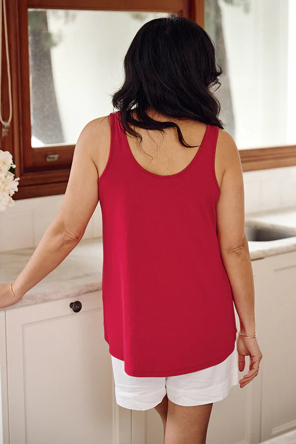 Relaxed Bamboo Maternity Singlet