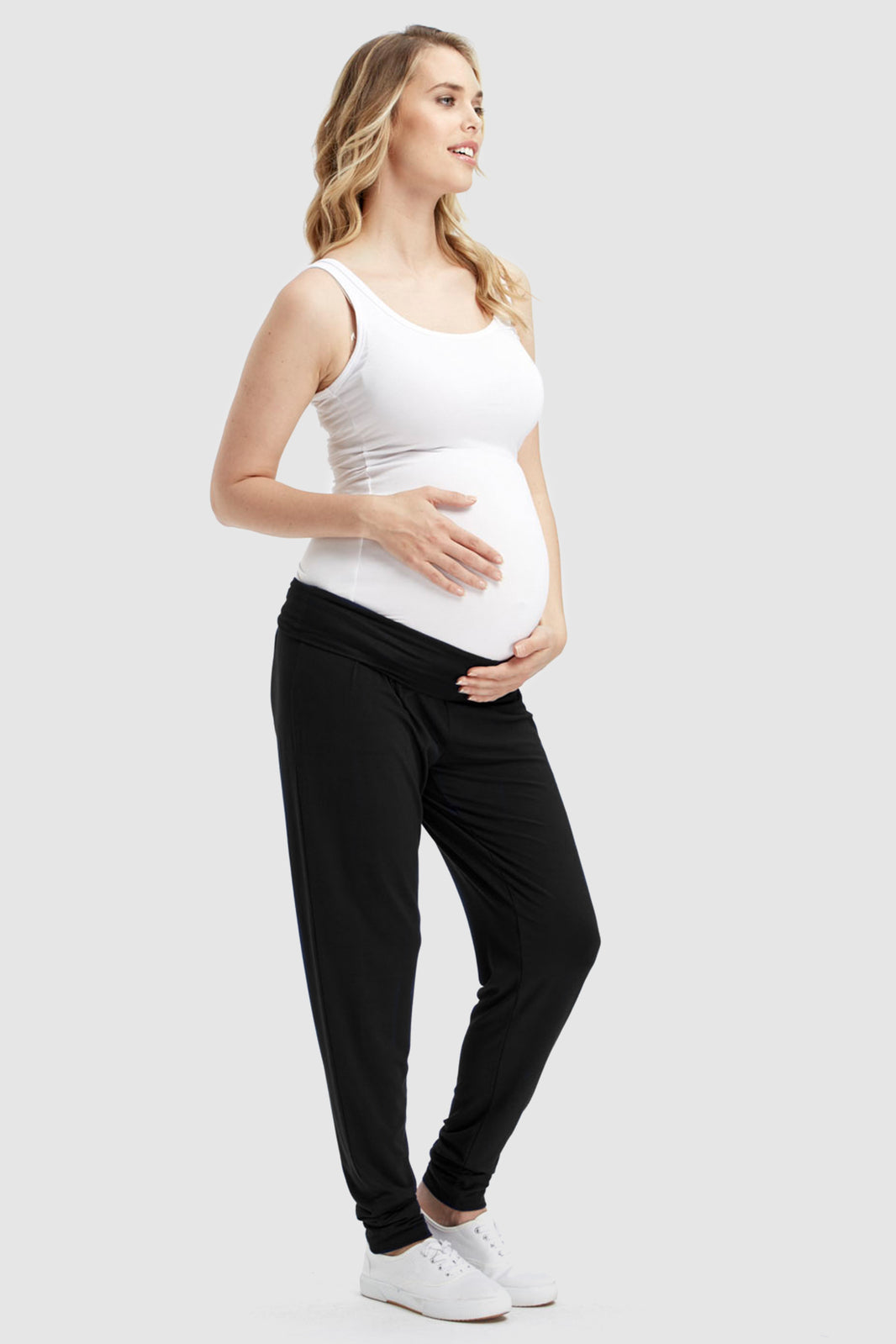Organic Bamboo Maternity Slouch Pants Pants from Bamboo Body maternity online store brisbane sydney perth australia