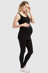 Thumbnail for Soft Organic Bamboo Maternity Leggings Leggings from Bamboo Body maternity online store brisbane sydney perth australia