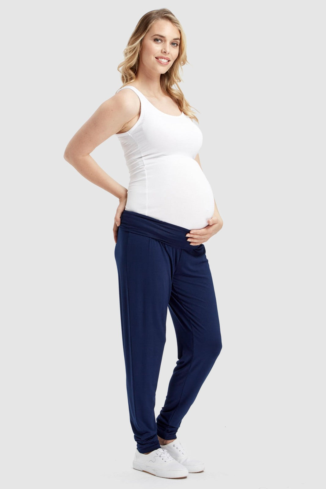 Organic Bamboo Maternity Slouch Pants Pants from Bamboo Body maternity online store brisbane sydney perth australia