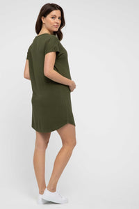 Thumbnail for Organic Bamboo Niah T-Shirt Maternity Dress Dress from Bamboo Body maternity online store brisbane sydney perth australia