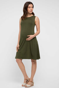 Thumbnail for Organic Bamboo Adele Maternity Dress Dress from Bamboo Body maternity online store brisbane sydney perth australia