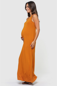 Thumbnail for Organic Bamboo Maxi Maternity Dress Dress from Bamboo Body maternity online store brisbane sydney perth australia