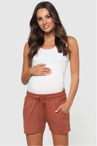 Thumbnail for Organic Bamboo Maternity Shorts Shorts from Bamboo Body maternity online store brisbane sydney perth australia