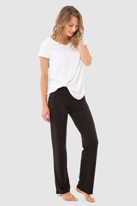 Thumbnail for Organic Bamboo Essential Maternity Pants Pants from Bamboo Body maternity online store brisbane sydney perth australia