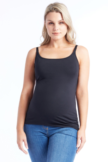 Maternity & Nursing Cami Tank Top from Cherry Melon maternity online store brisbane sydney perth australia