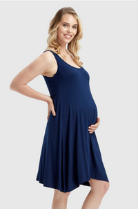 Thumbnail for Organic Bamboo Maternity Swing Dress Dress from Bamboo Body maternity online store brisbane sydney perth australia