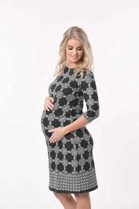 Thumbnail for Medallion Print Maternity Dress (Final Sale) Dress from Meamama maternity online store brisbane sydney perth australia