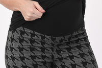 Thumbnail for Houndstooth Maternity Leggings (Final Sale) Leggings from Meamama maternity online store brisbane sydney perth australia