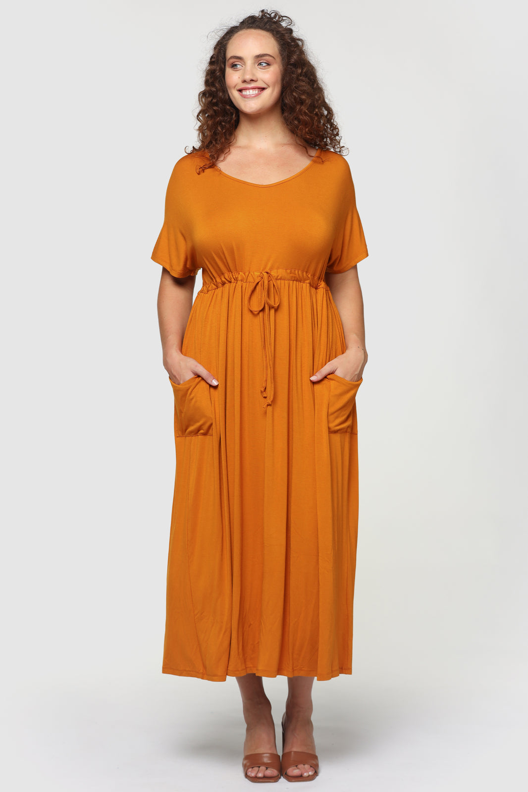Organic Bamboo Mila Maxi Maternity Dress Dress from Bamboo Body maternity store australia