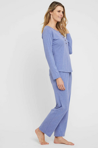 Organic Bamboo Long Sleeve Nursing Henley Top Nursing Top from Bamboo Body maternity store australia